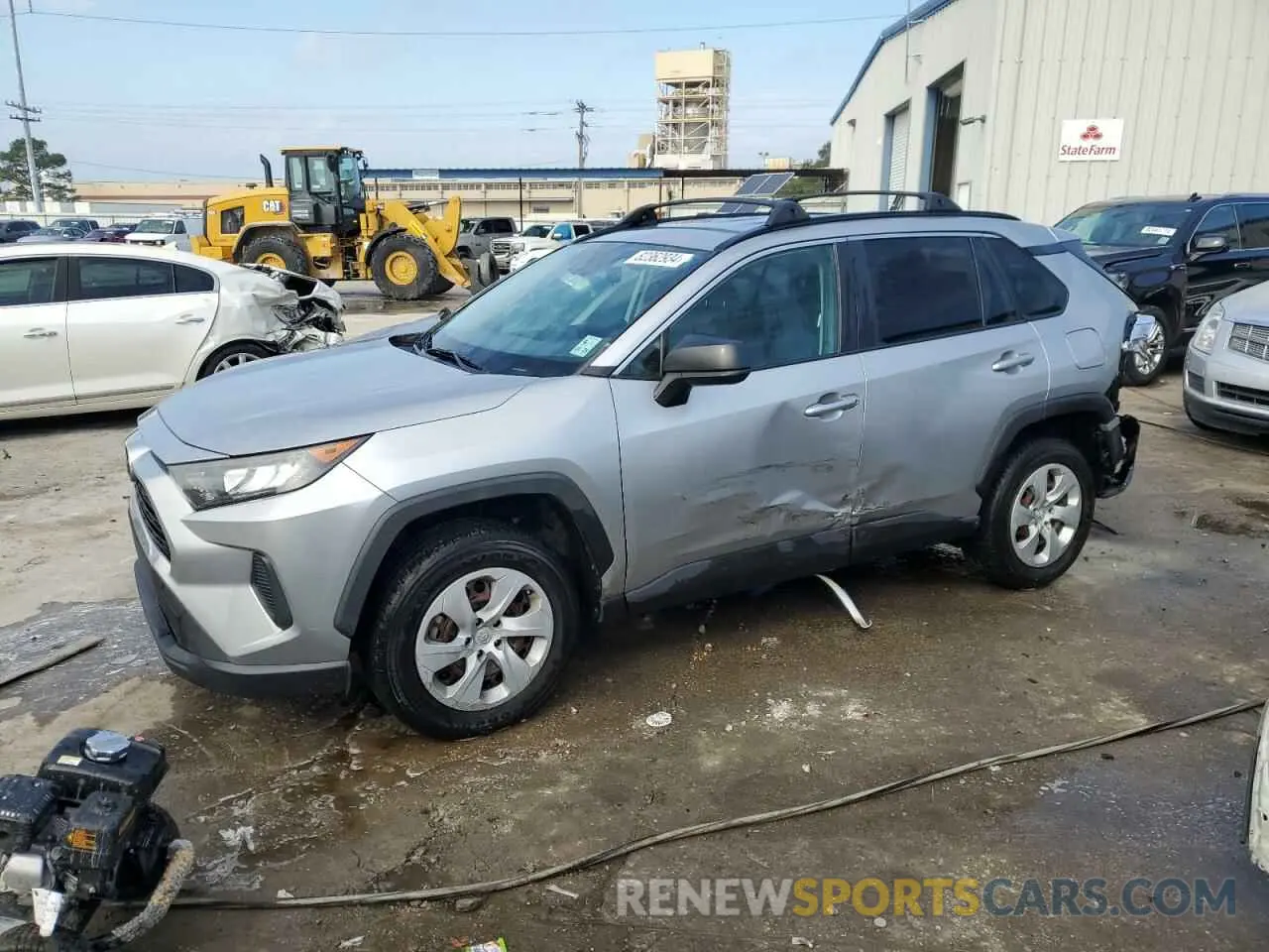 1 fotografías del automóvil dañado JTMH1RFV3KJ006346 TOYOTA RAV4 2019