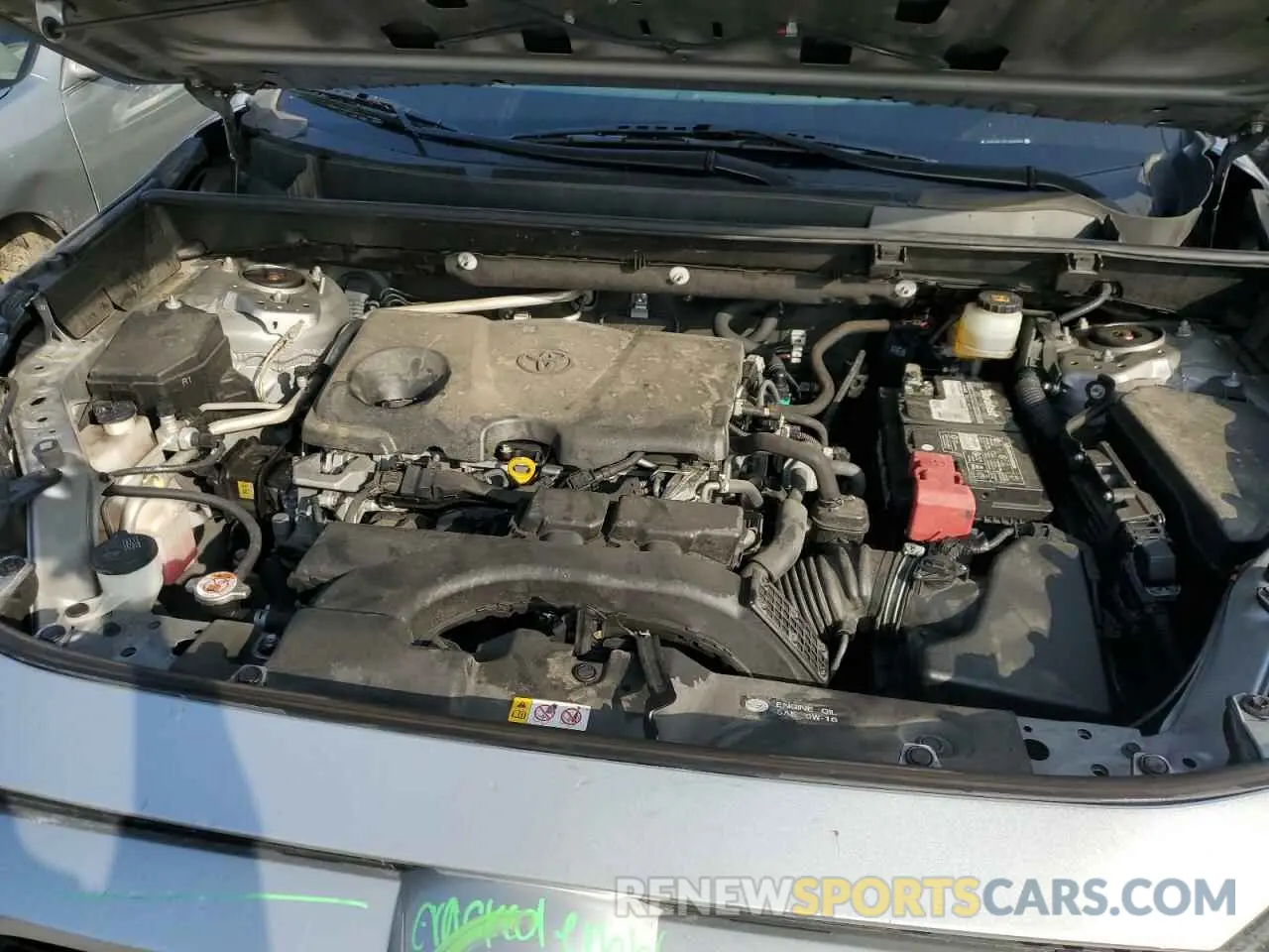 11 fotografías del automóvil dañado JTMH1RFV3KJ006346 TOYOTA RAV4 2019