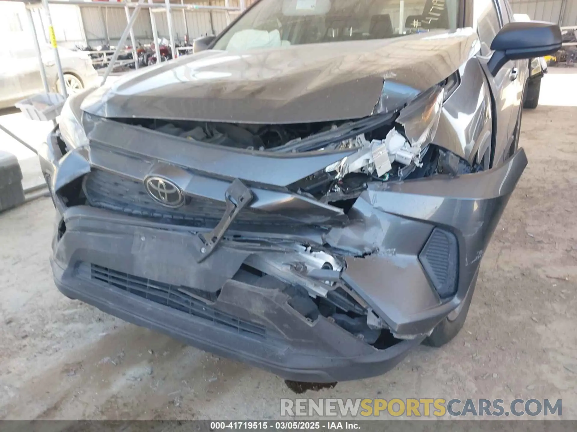 6 fotografías del automóvil dañado JTMH1RFV4KD037099 TOYOTA RAV4 2019