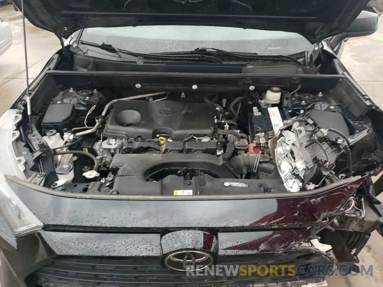 11 fotografías del automóvil dañado JTMH1RFV4KD504568 TOYOTA RAV4 2019