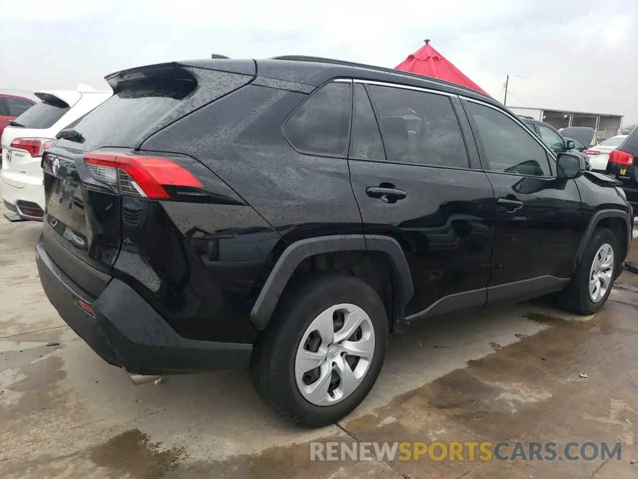 3 fotografías del automóvil dañado JTMH1RFV4KD504568 TOYOTA RAV4 2019