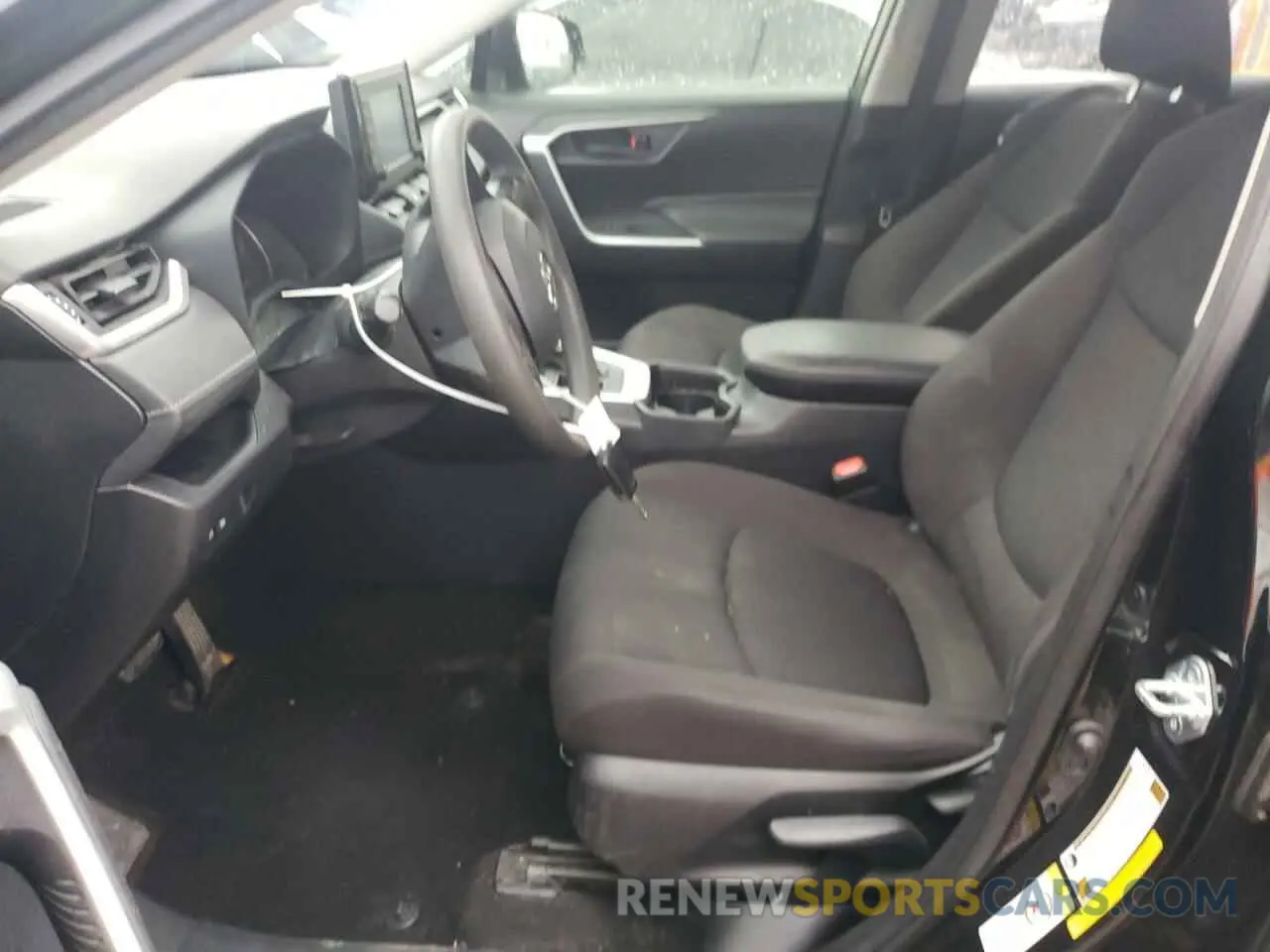 7 fotografías del automóvil dañado JTMH1RFV4KD504568 TOYOTA RAV4 2019