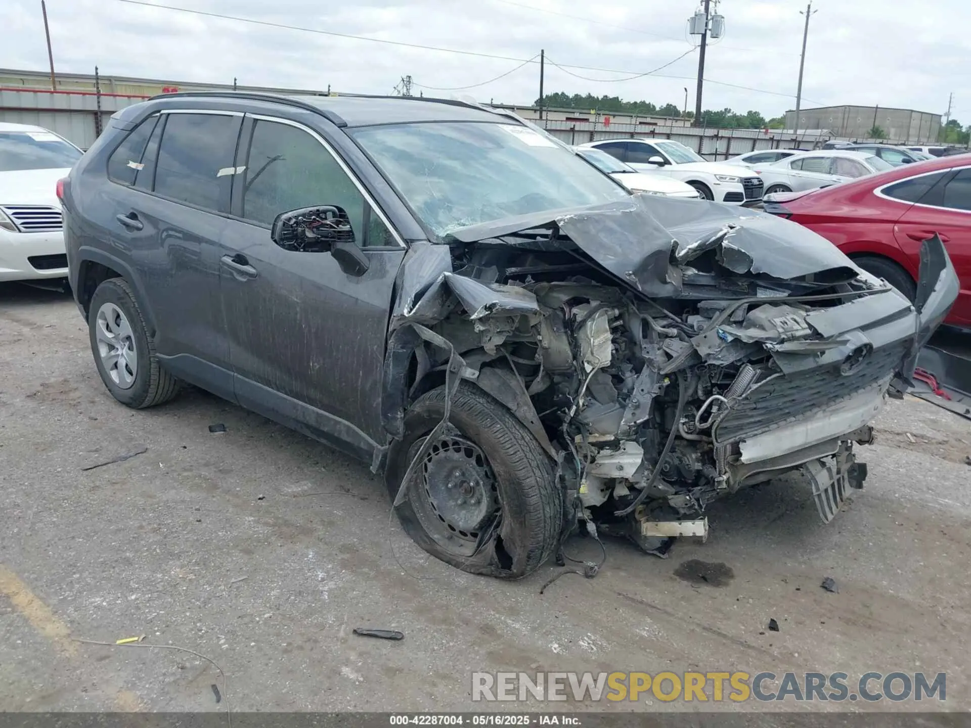 1 fotografías del automóvil dañado JTMH1RFV4KD512945 TOYOTA RAV4 2019