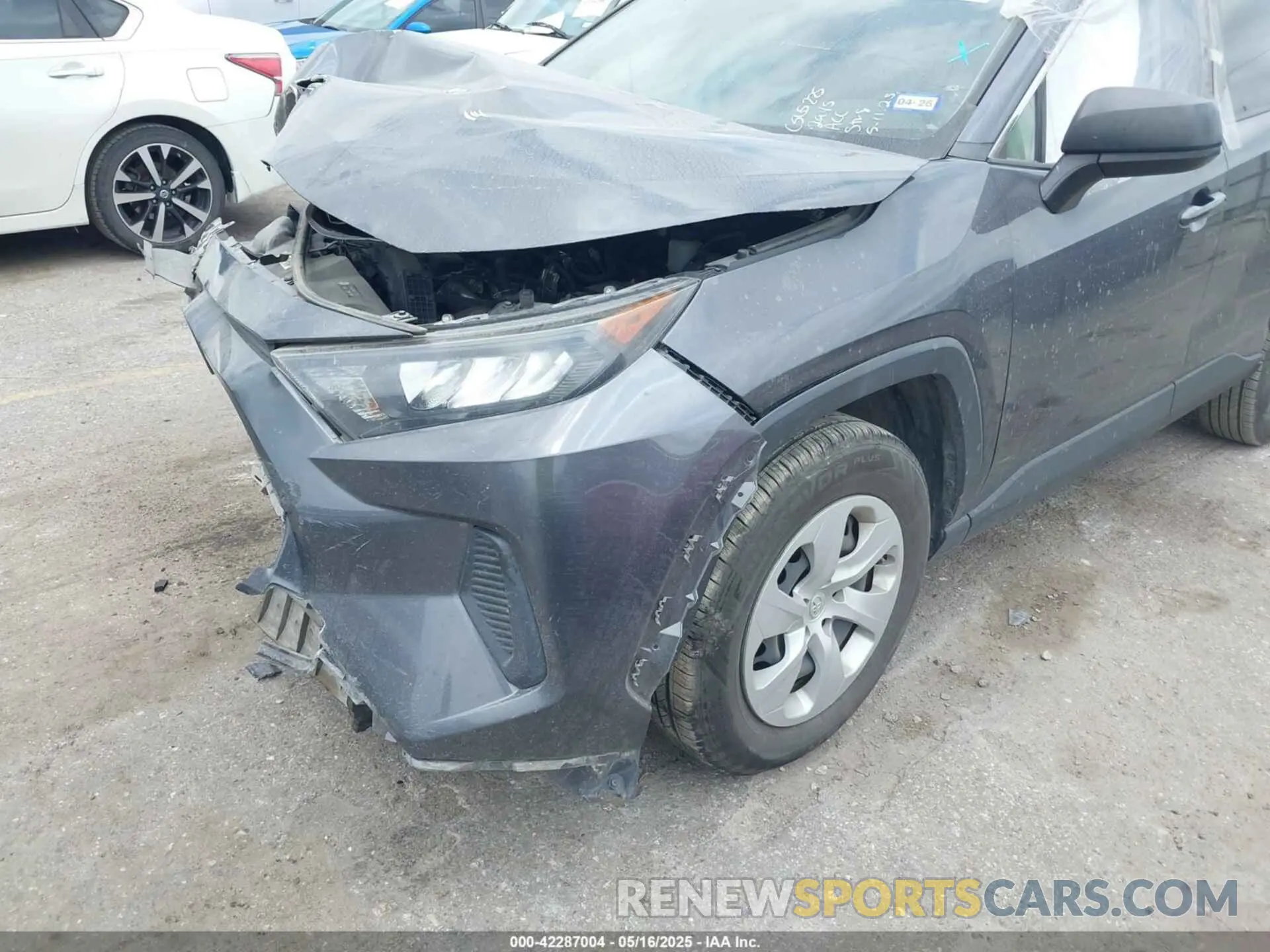 6 fotografías del automóvil dañado JTMH1RFV4KD512945 TOYOTA RAV4 2019