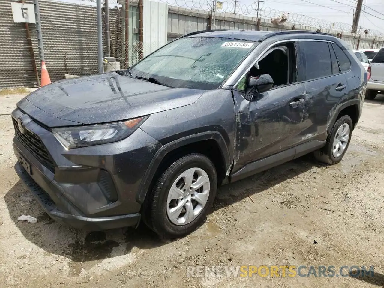1 fotografías del automóvil dañado JTMH1RFV4KD515344 TOYOTA RAV4 2019