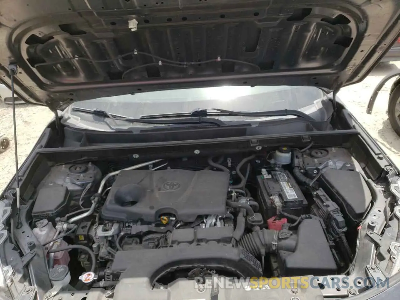 12 fotografías del automóvil dañado JTMH1RFV4KD515344 TOYOTA RAV4 2019