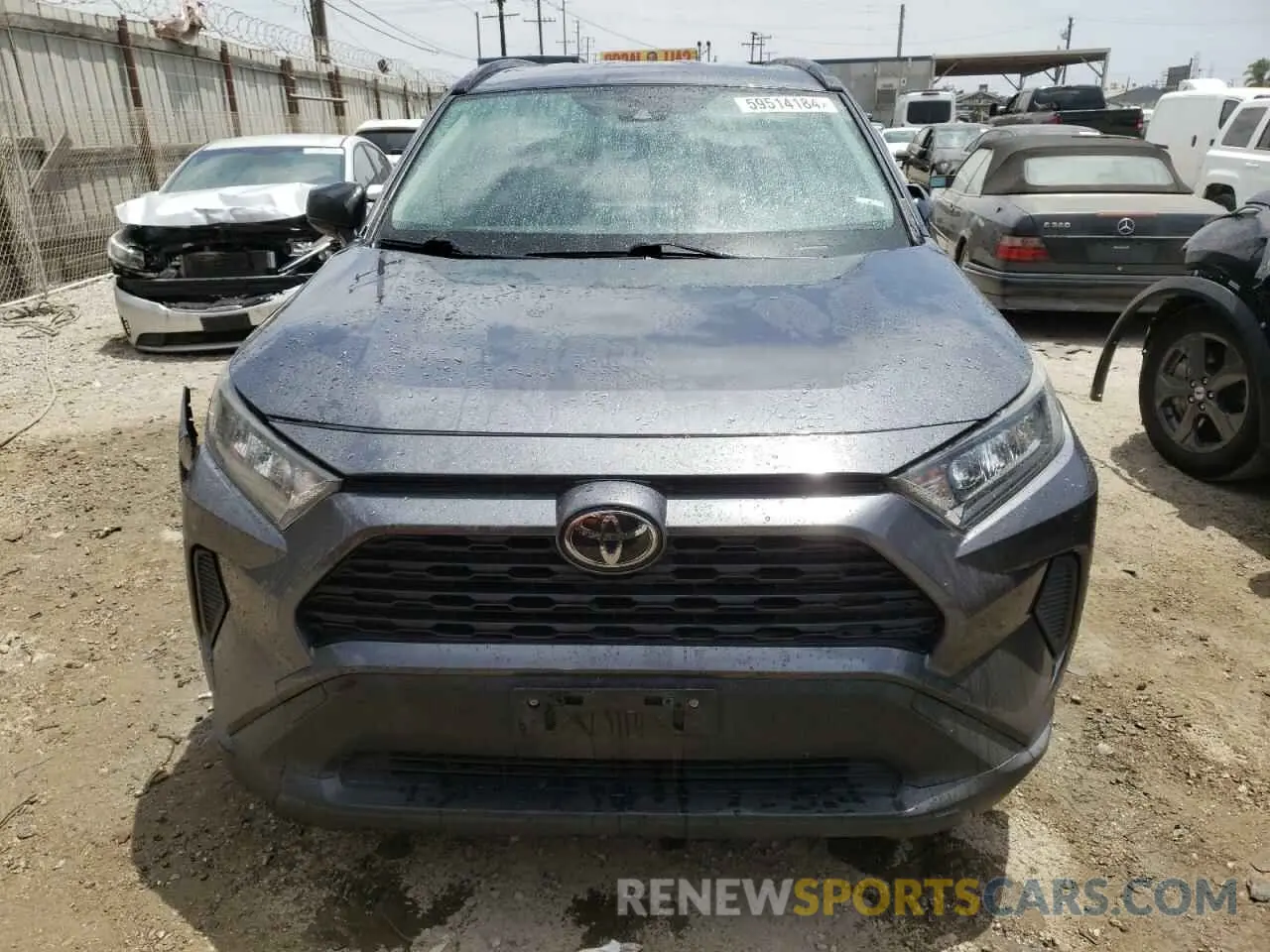 5 fotografías del automóvil dañado JTMH1RFV4KD515344 TOYOTA RAV4 2019