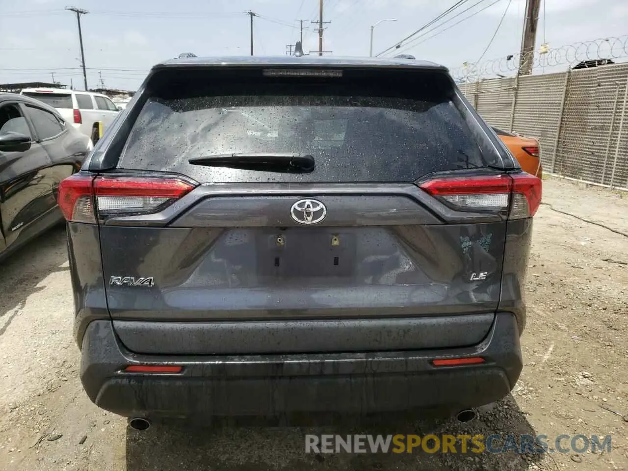 6 fotografías del automóvil dañado JTMH1RFV4KD515344 TOYOTA RAV4 2019