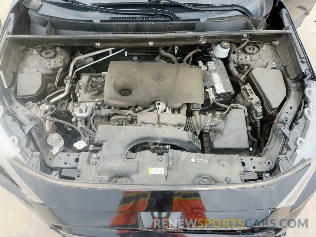 12 fotografías del automóvil dañado JTMH1RFV4KJ001219 TOYOTA RAV4 2019