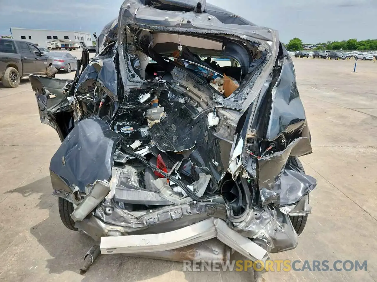 6 fotografías del automóvil dañado JTMH1RFV4KJ001219 TOYOTA RAV4 2019