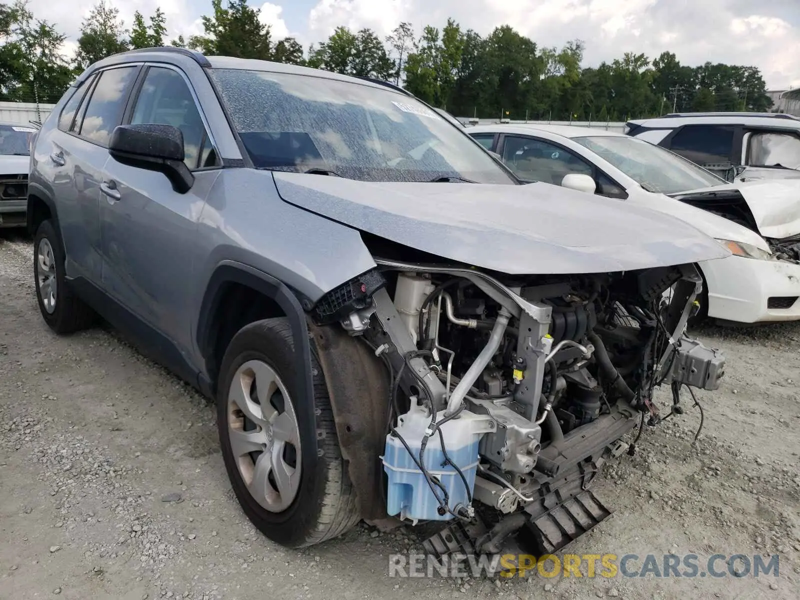 1 fotografías del automóvil dañado JTMH1RFV4KJ006839 TOYOTA RAV4 2019