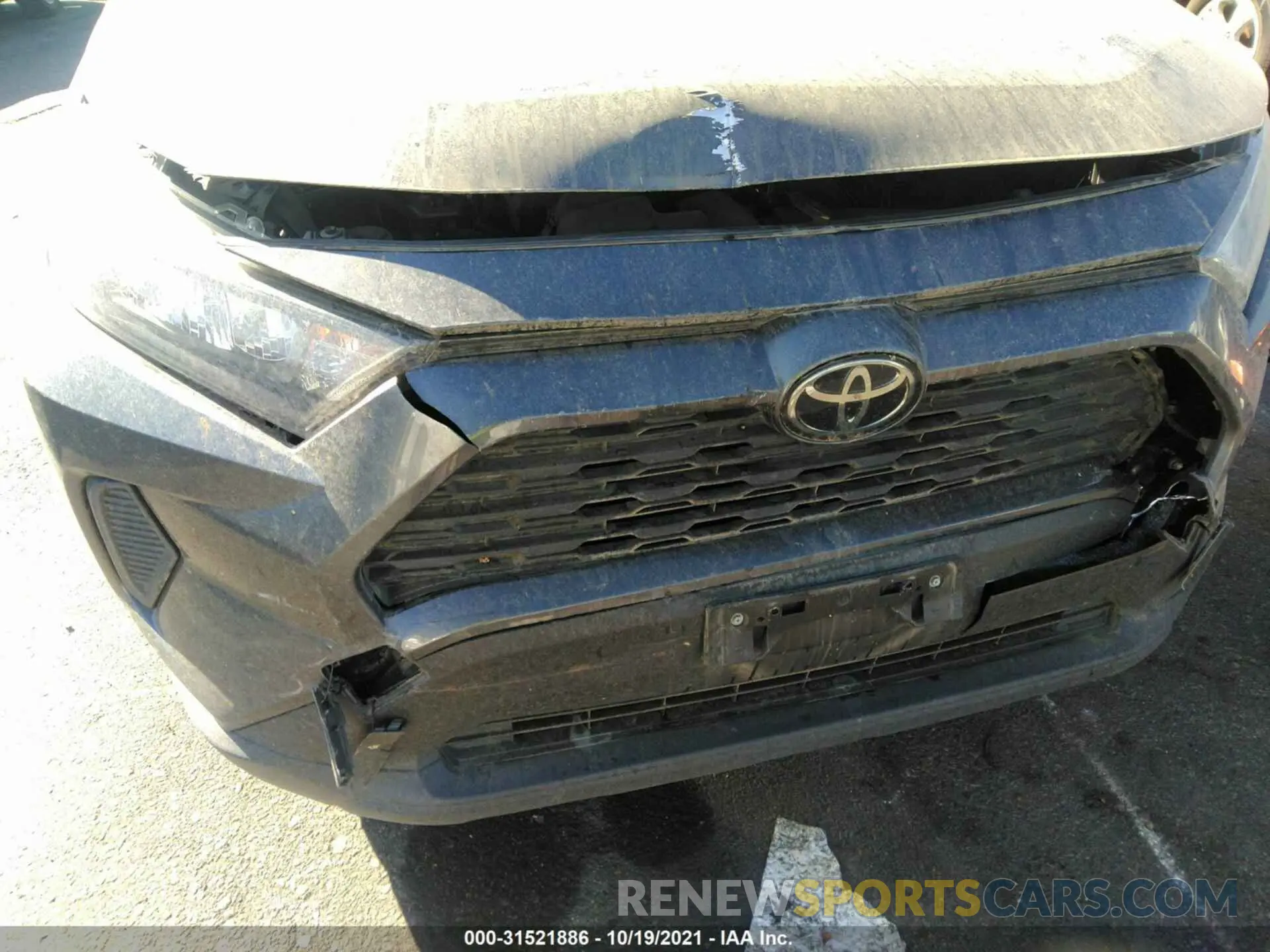 6 fotografías del automóvil dañado JTMH1RFV5KD024166 TOYOTA RAV4 2019