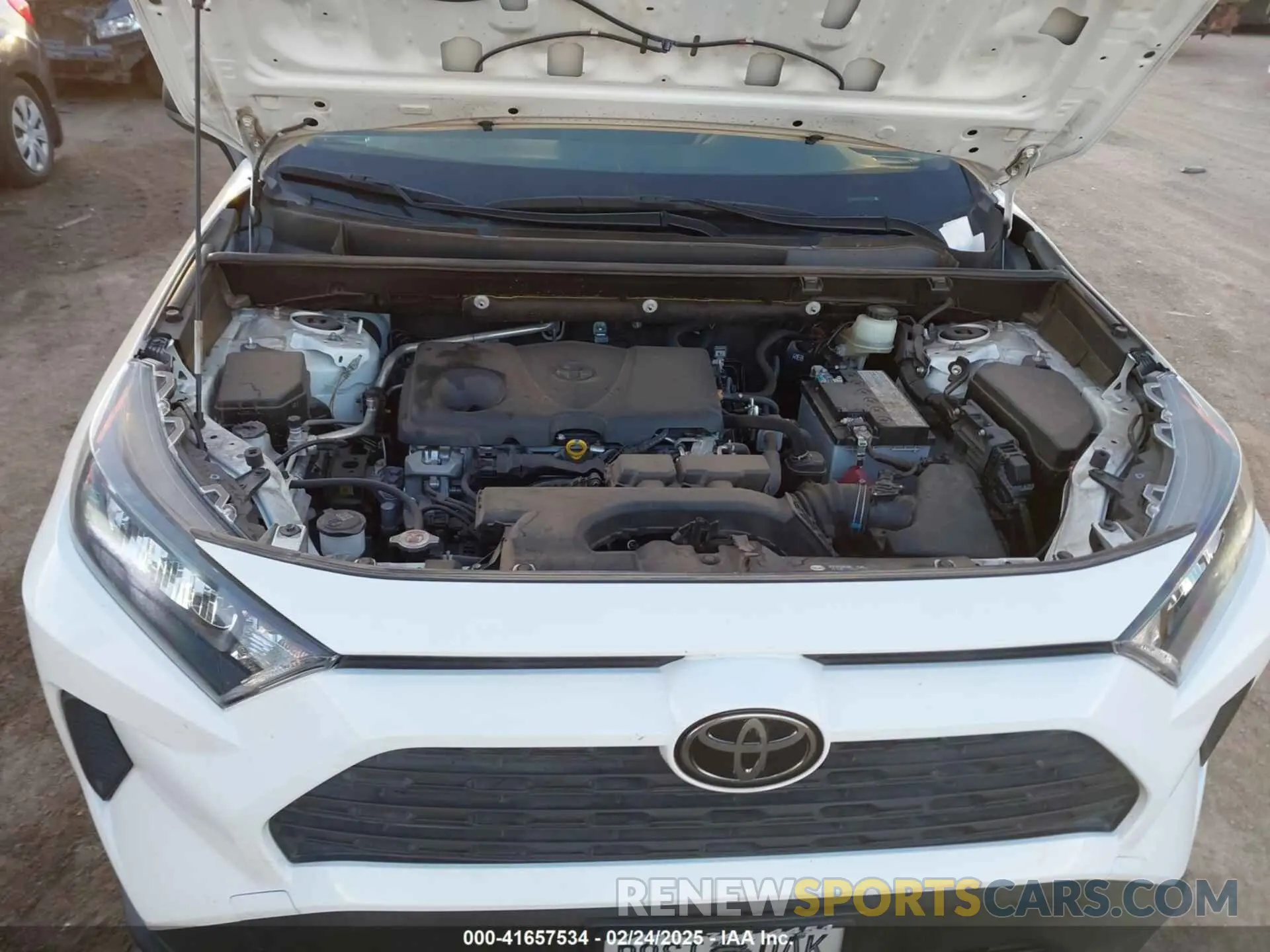 10 fotografías del automóvil dañado JTMH1RFV5KD037919 TOYOTA RAV4 2019