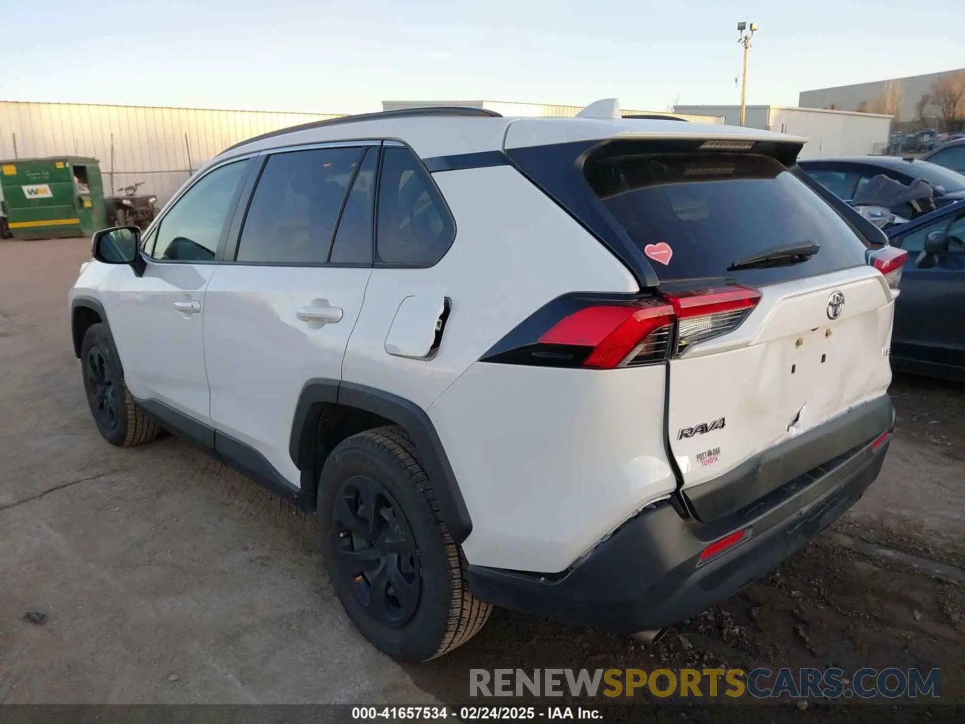 3 fotografías del automóvil dañado JTMH1RFV5KD037919 TOYOTA RAV4 2019
