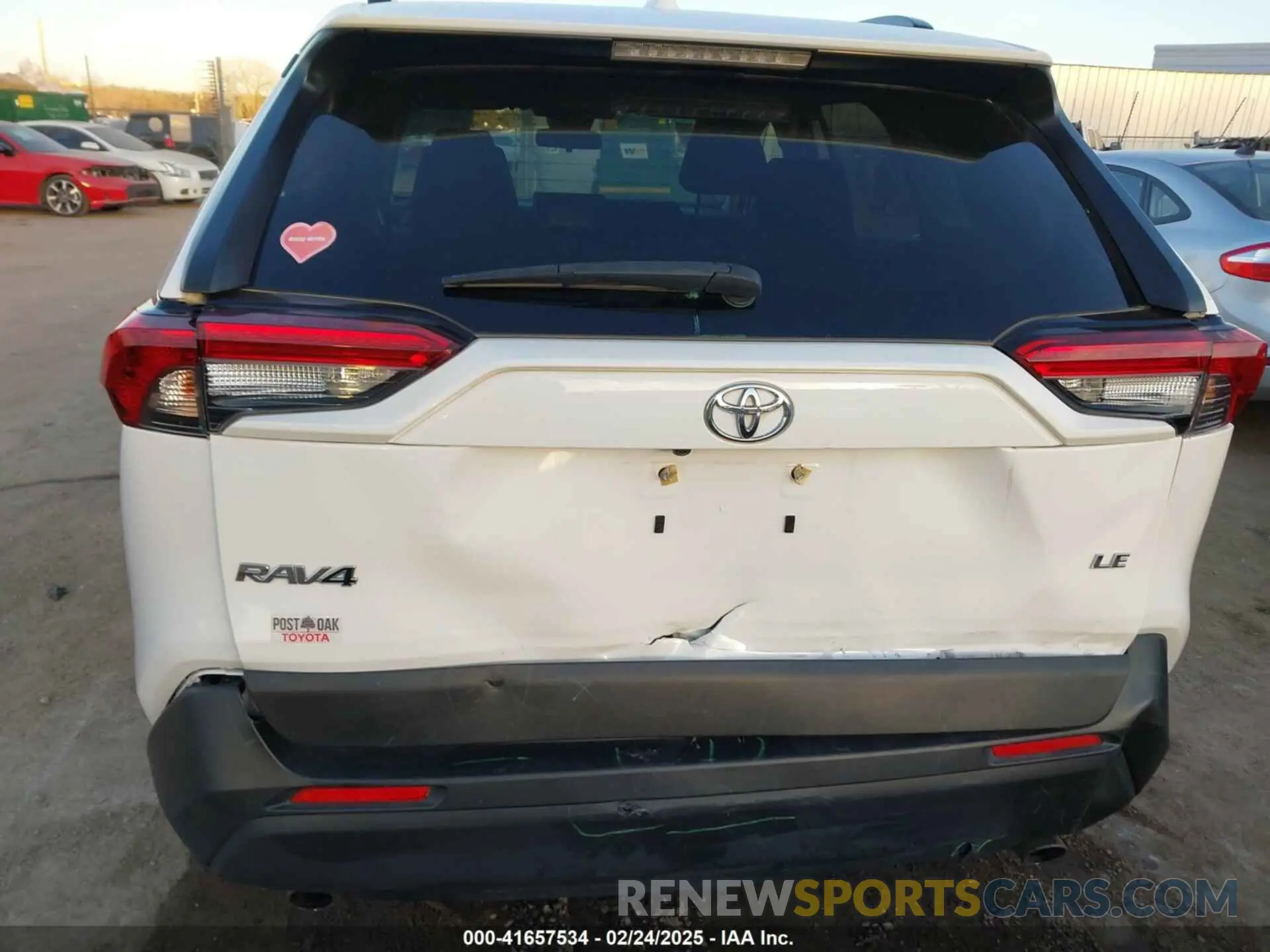 6 fotografías del automóvil dañado JTMH1RFV5KD037919 TOYOTA RAV4 2019