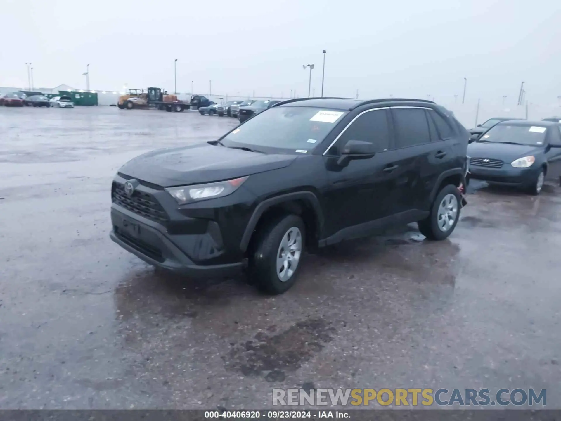 2 fotografías del automóvil dañado JTMH1RFV5KD501078 TOYOTA RAV4 2019