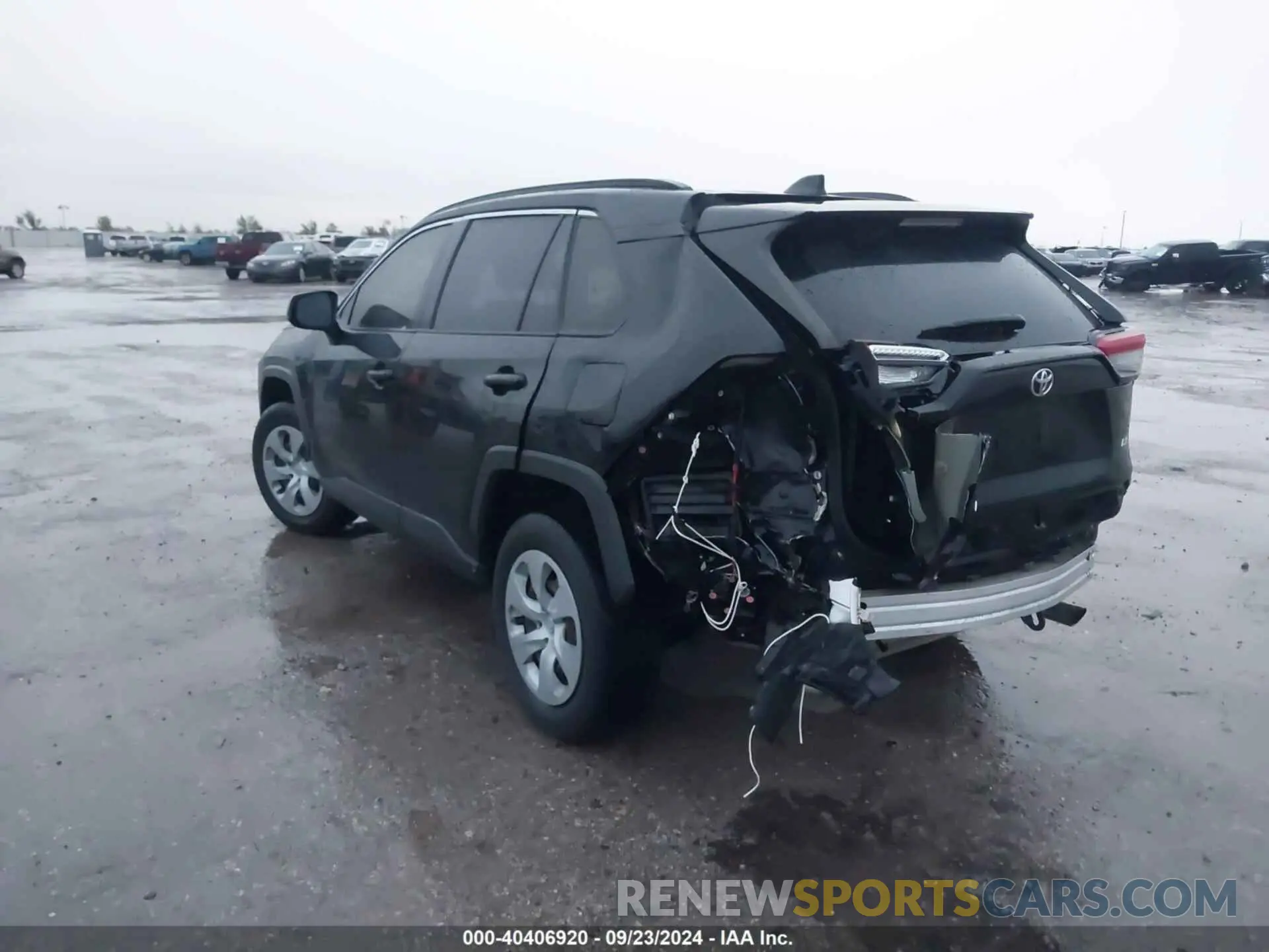 3 fotografías del automóvil dañado JTMH1RFV5KD501078 TOYOTA RAV4 2019