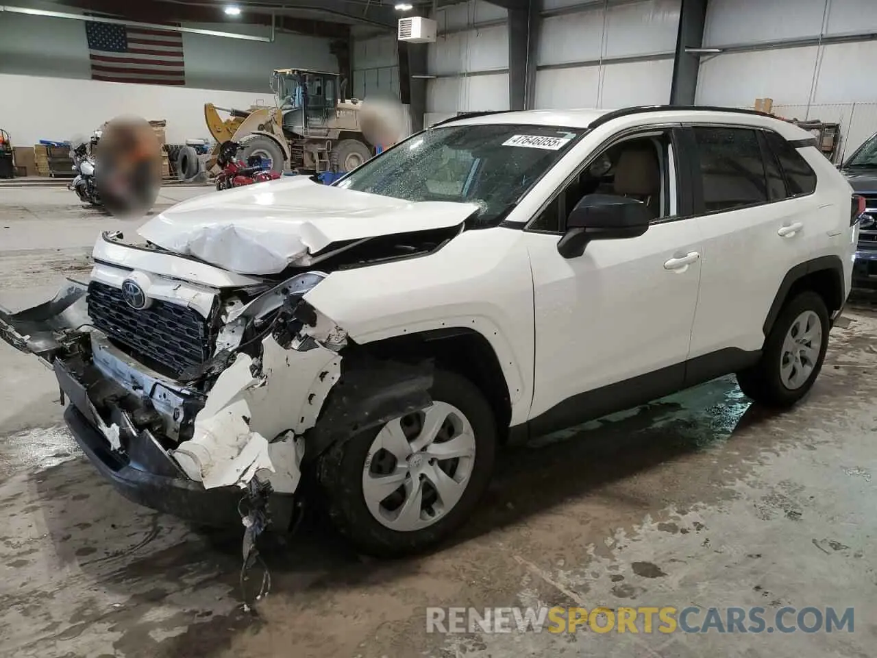 1 fotografías del automóvil dañado JTMH1RFV5KD501632 TOYOTA RAV4 2019