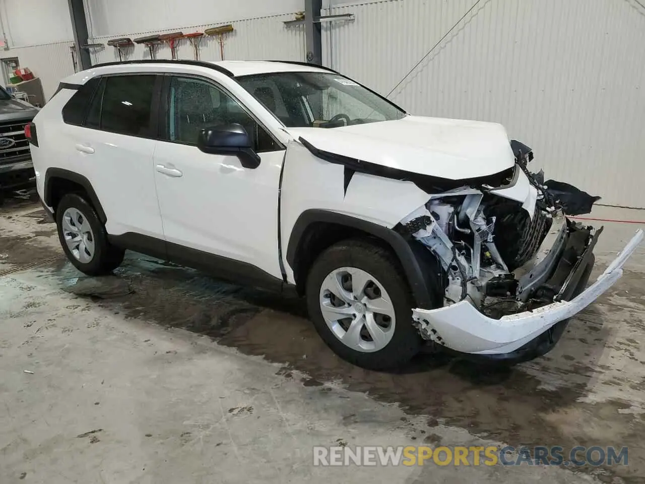 4 fotografías del automóvil dañado JTMH1RFV5KD501632 TOYOTA RAV4 2019