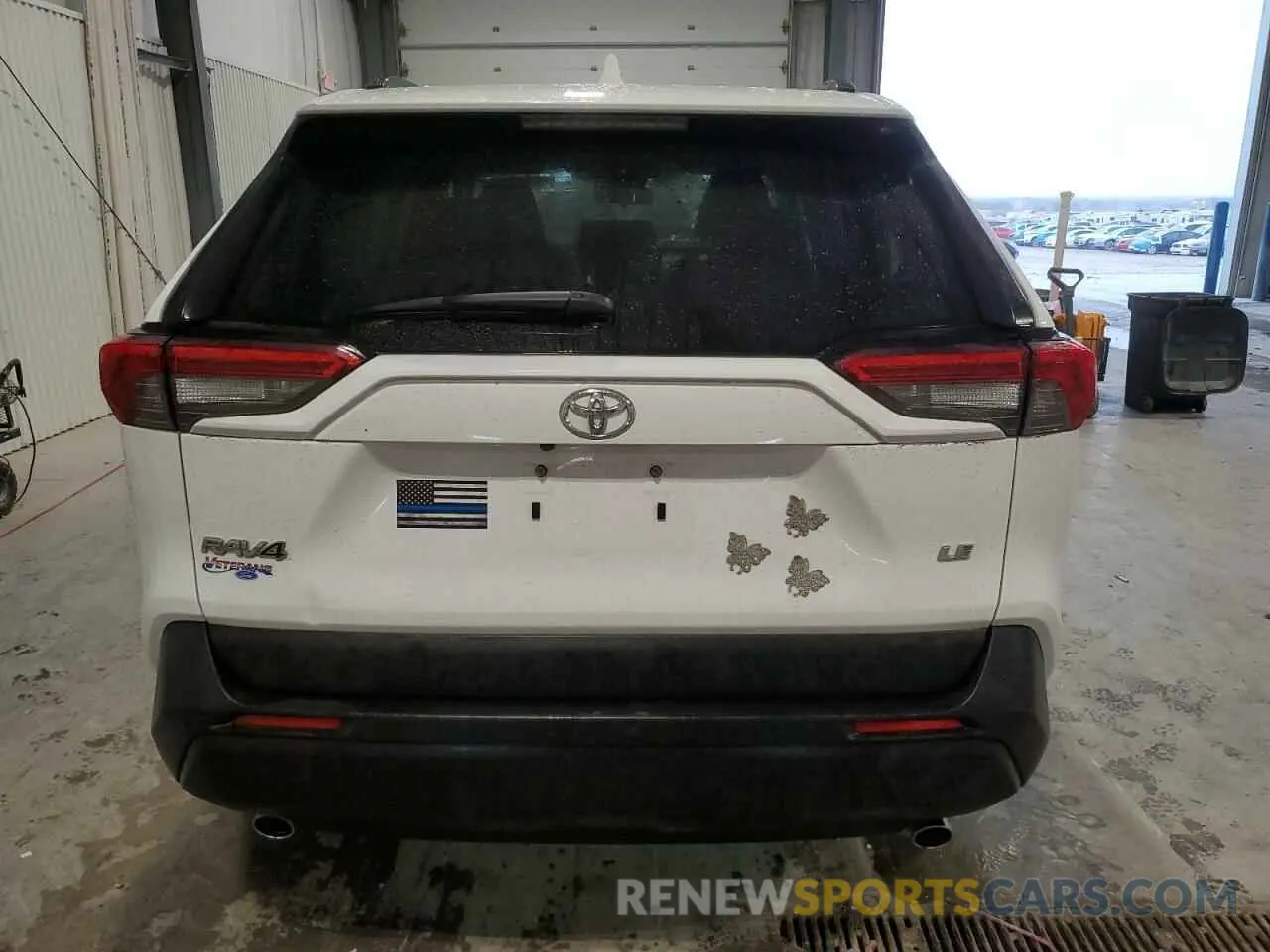 6 fotografías del automóvil dañado JTMH1RFV5KD501632 TOYOTA RAV4 2019