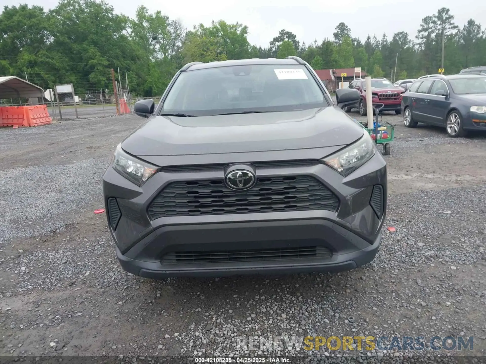 12 fotografías del automóvil dañado JTMH1RFV5KJ007238 TOYOTA RAV4 2019