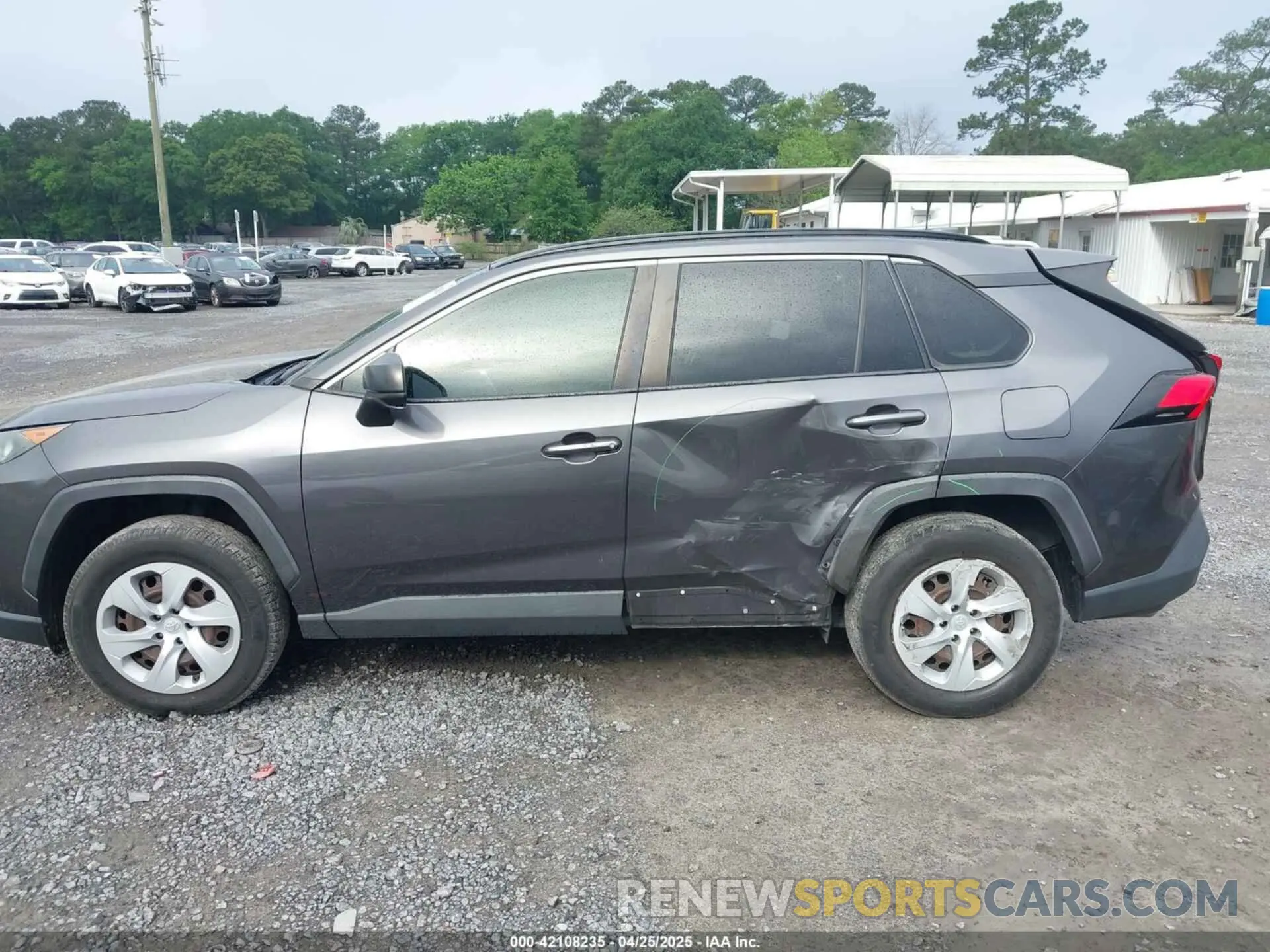 14 fotografías del automóvil dañado JTMH1RFV5KJ007238 TOYOTA RAV4 2019