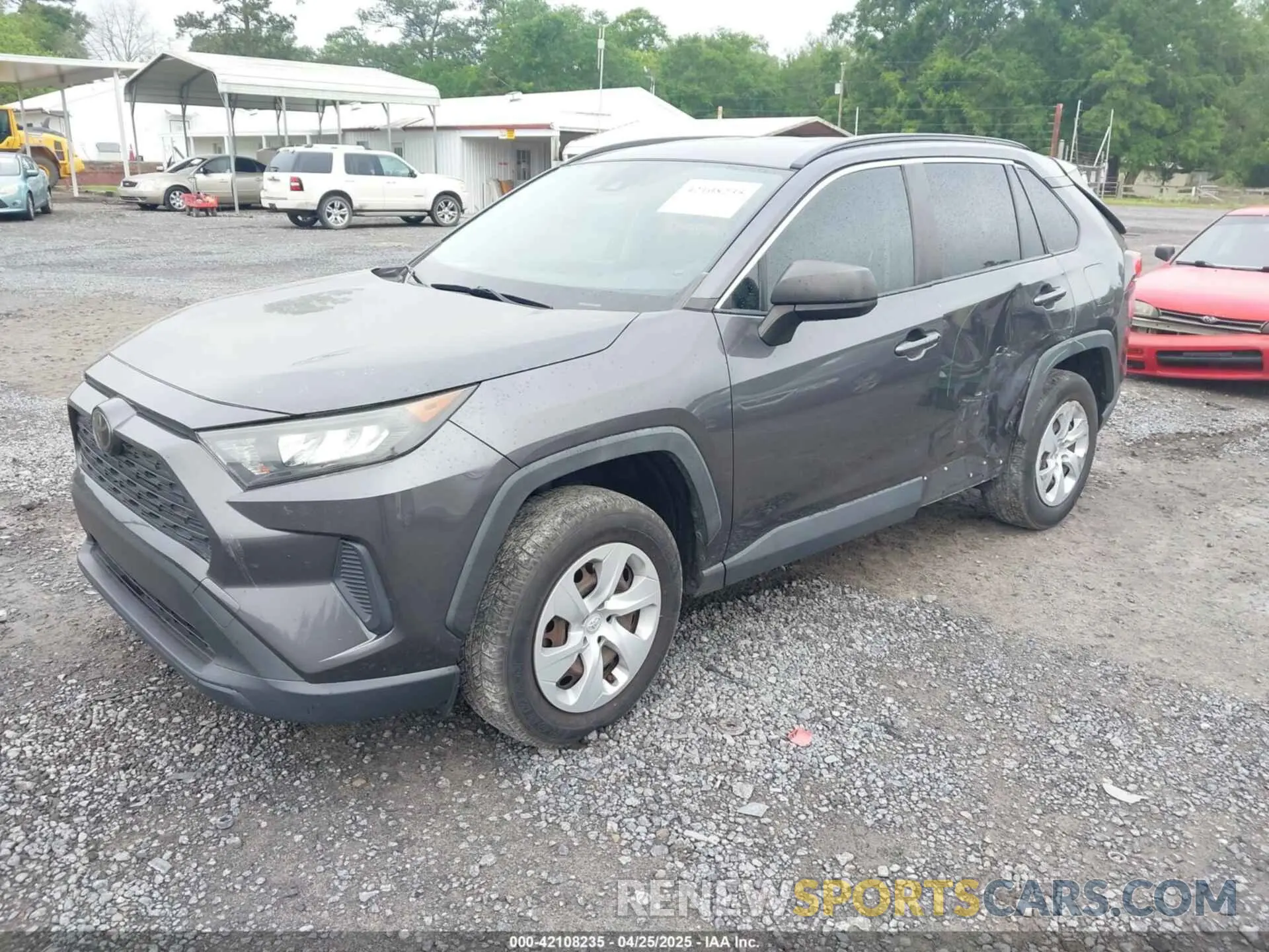 2 fotografías del automóvil dañado JTMH1RFV5KJ007238 TOYOTA RAV4 2019