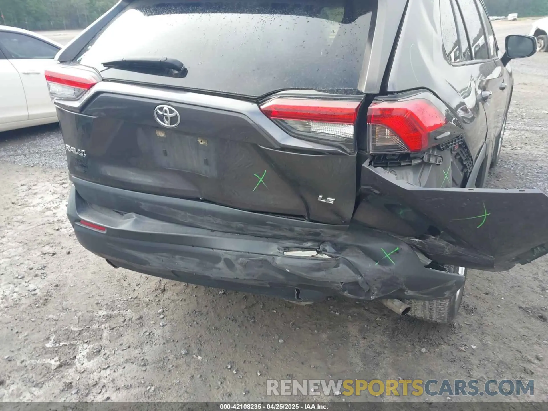 6 fotografías del automóvil dañado JTMH1RFV5KJ007238 TOYOTA RAV4 2019
