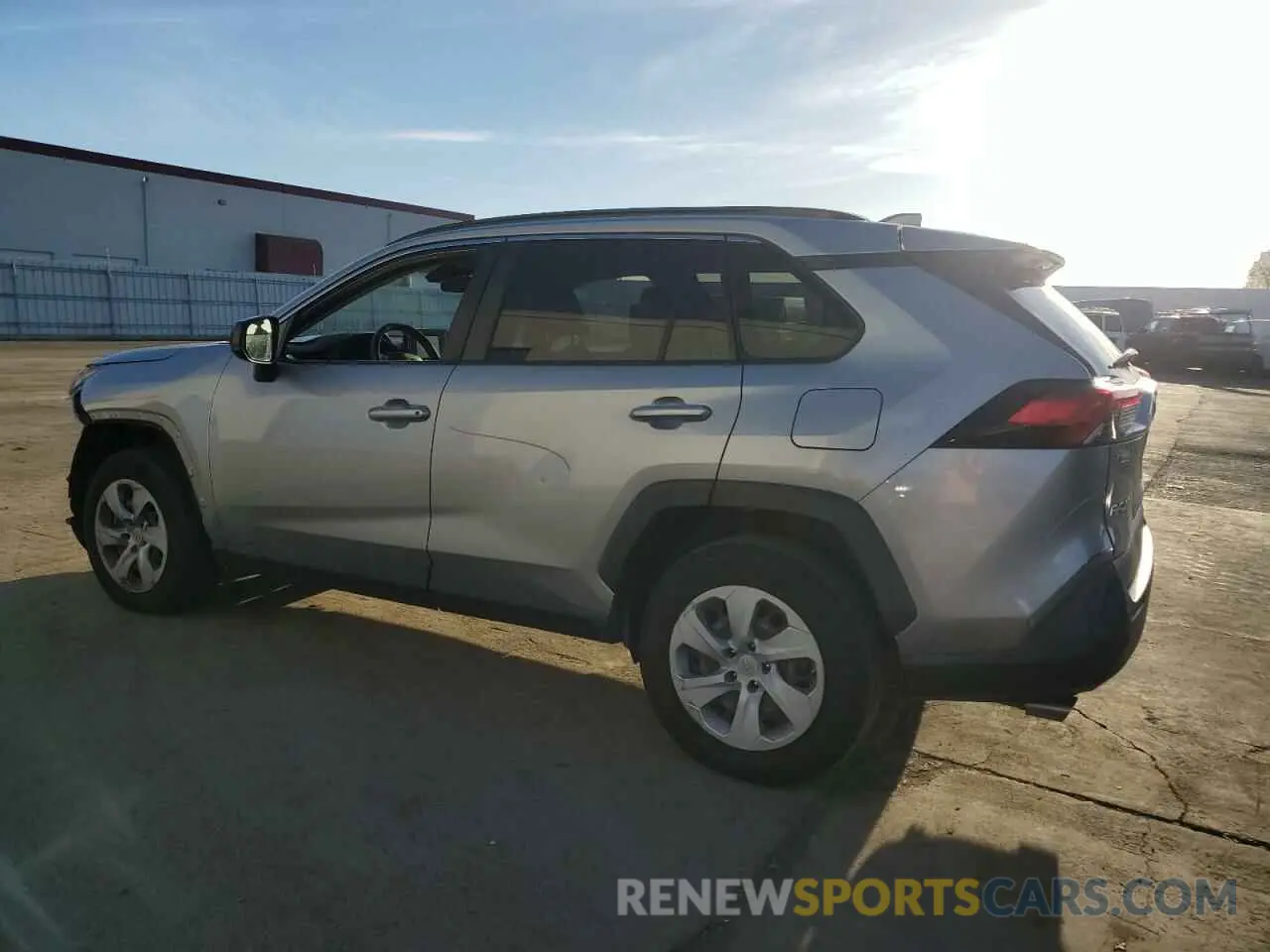 2 fotografías del automóvil dañado JTMH1RFV6KD002919 TOYOTA RAV4 2019