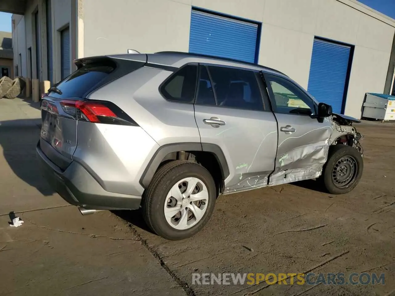 3 fotografías del automóvil dañado JTMH1RFV6KD002919 TOYOTA RAV4 2019