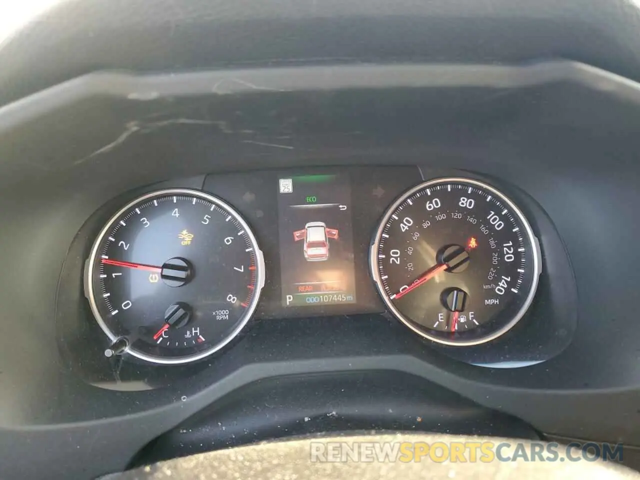 9 fotografías del automóvil dañado JTMH1RFV6KD002919 TOYOTA RAV4 2019
