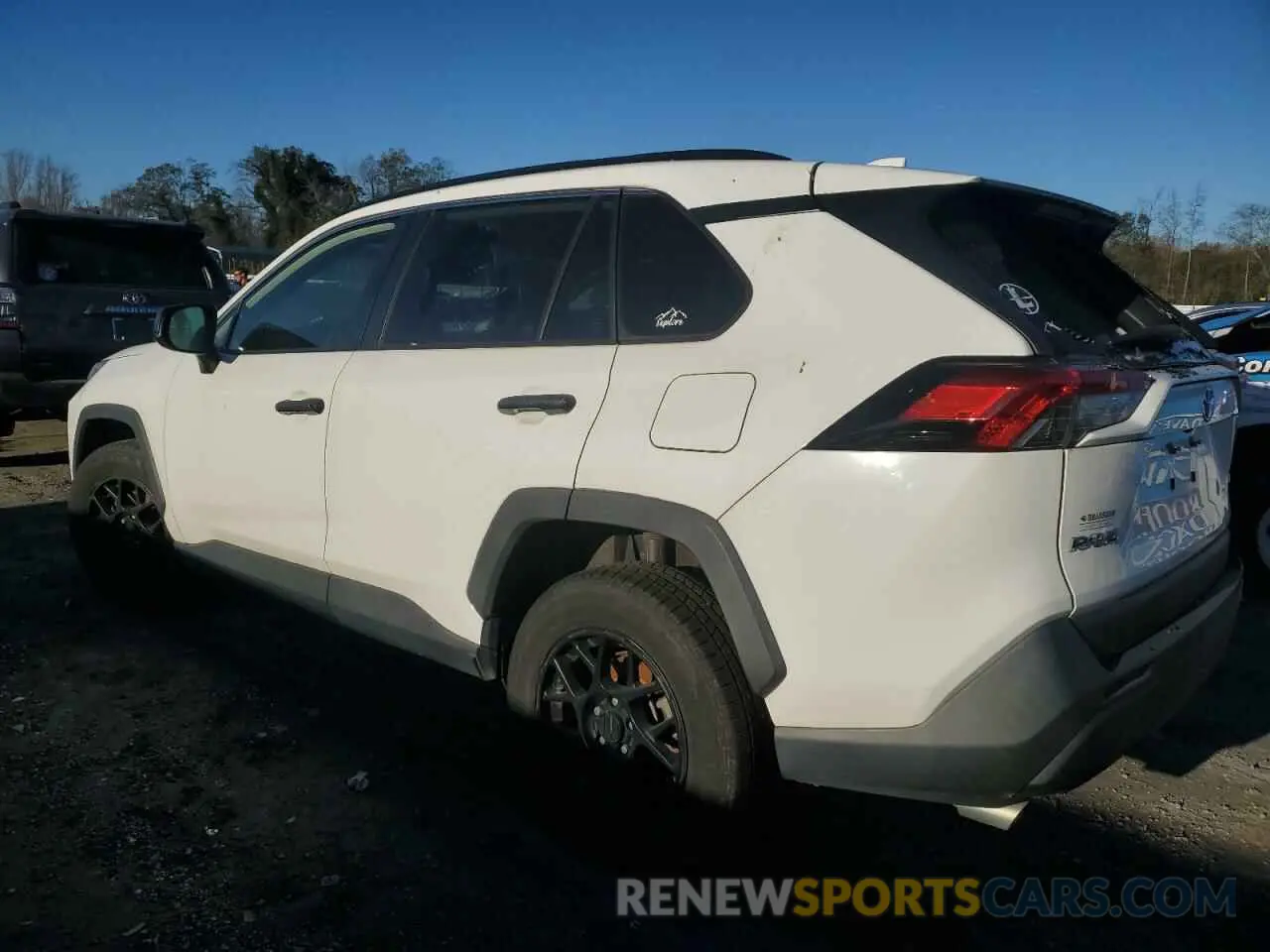 2 fotografías del automóvil dañado JTMH1RFV6KD017386 TOYOTA RAV4 2019