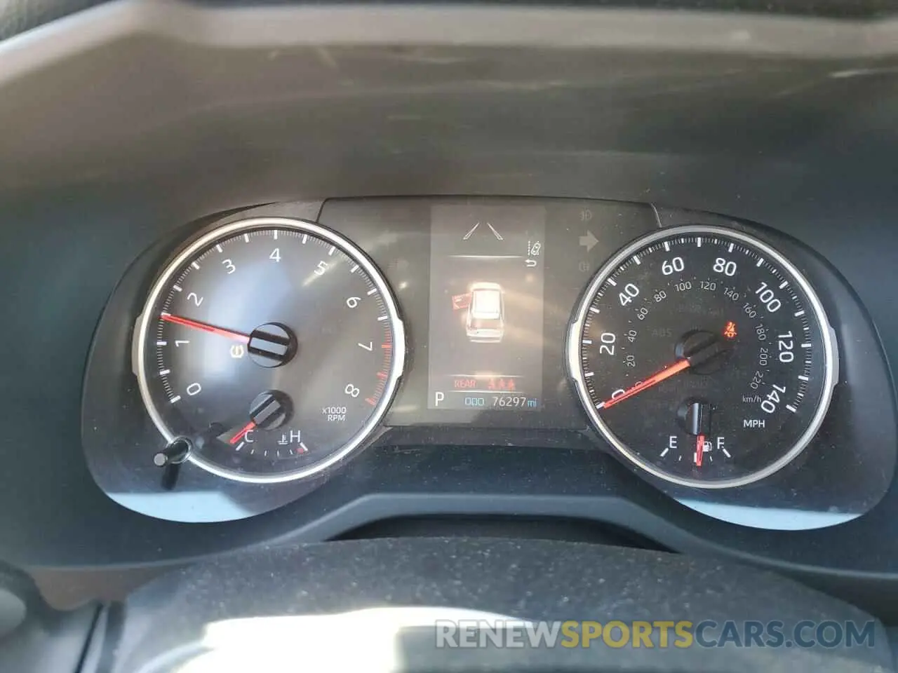 9 fotografías del automóvil dañado JTMH1RFV6KD033233 TOYOTA RAV4 2019