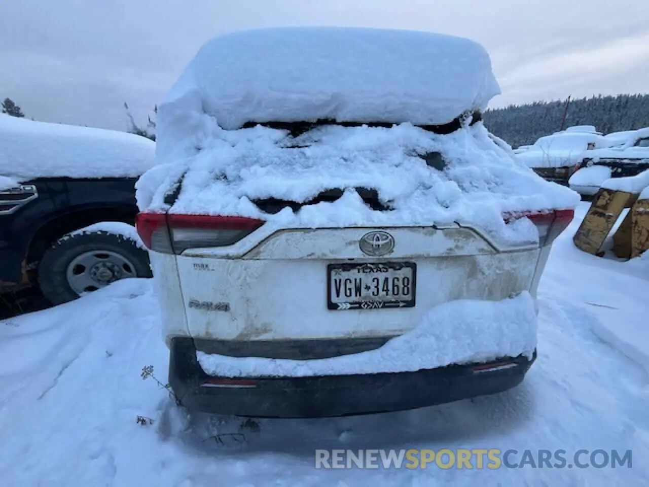 6 fotografías del automóvil dañado JTMH1RFV6KJ007894 TOYOTA RAV4 2019
