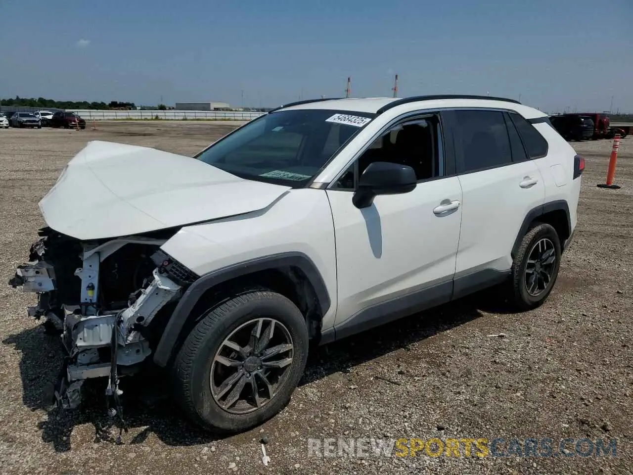 1 fotografías del automóvil dañado JTMH1RFV6KJ010214 TOYOTA RAV4 2019
