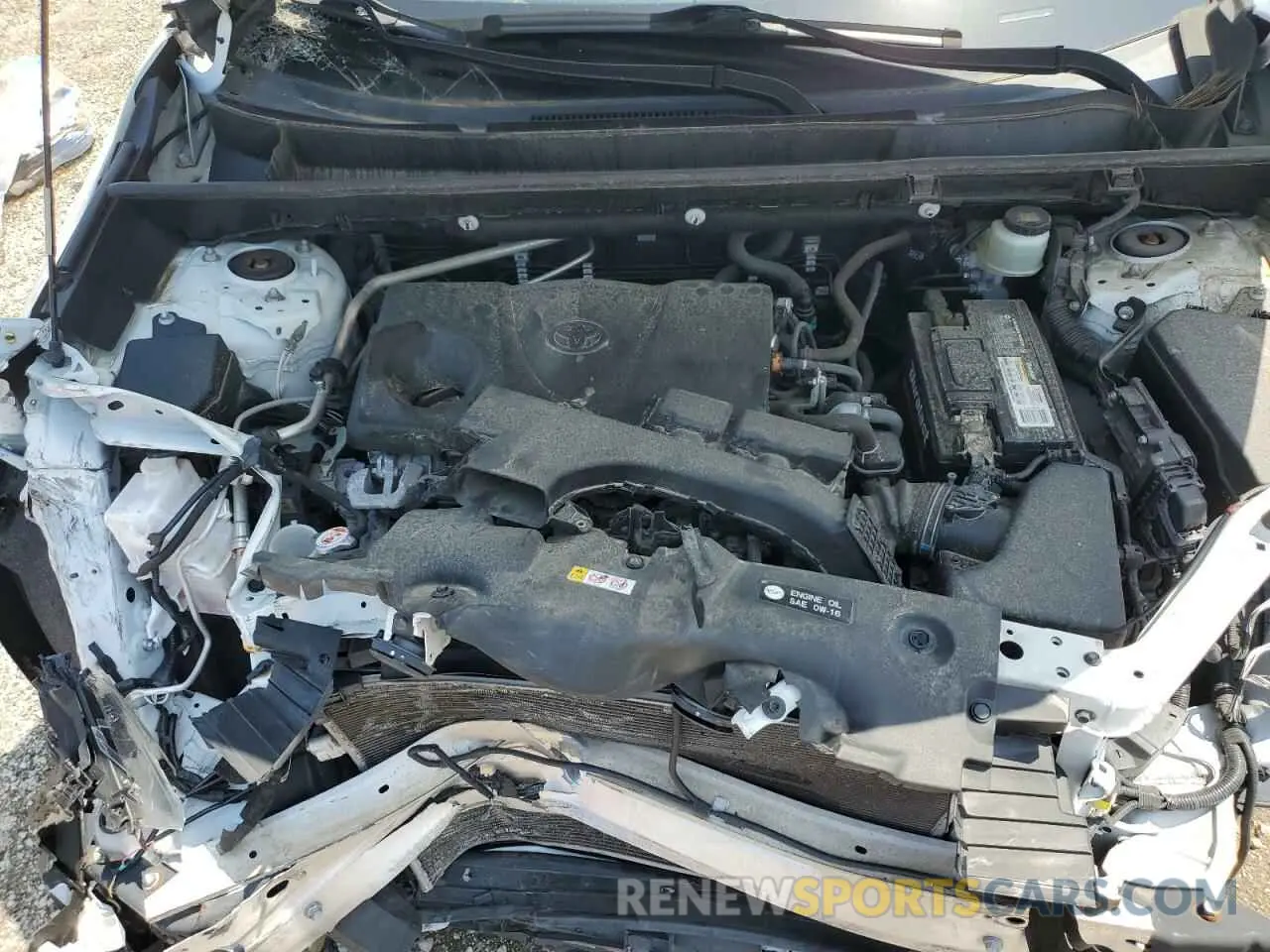 11 fotografías del automóvil dañado JTMH1RFV6KJ010214 TOYOTA RAV4 2019