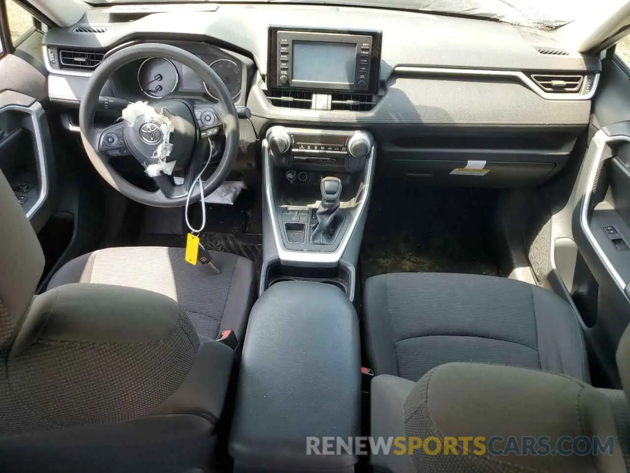 8 fotografías del automóvil dañado JTMH1RFV6KJ010214 TOYOTA RAV4 2019