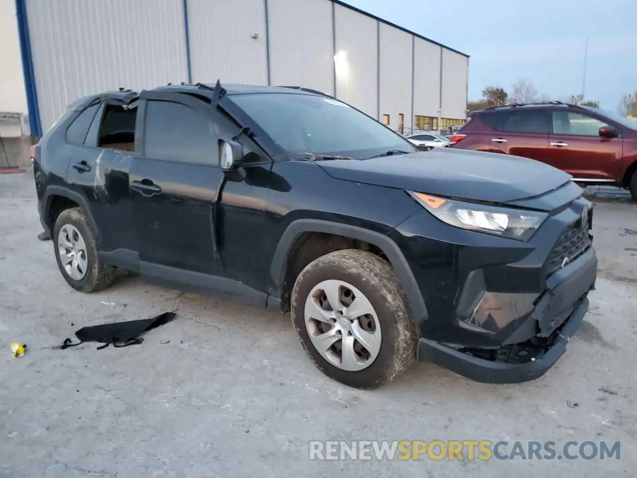 4 fotografías del automóvil dañado JTMH1RFV7KD008020 TOYOTA RAV4 2019