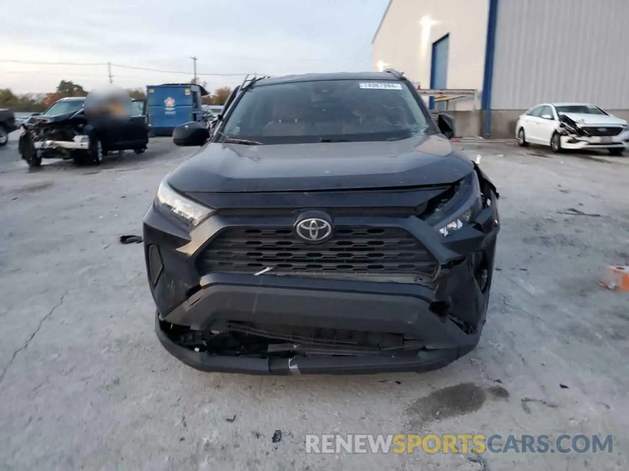 5 fotografías del automóvil dañado JTMH1RFV7KD008020 TOYOTA RAV4 2019