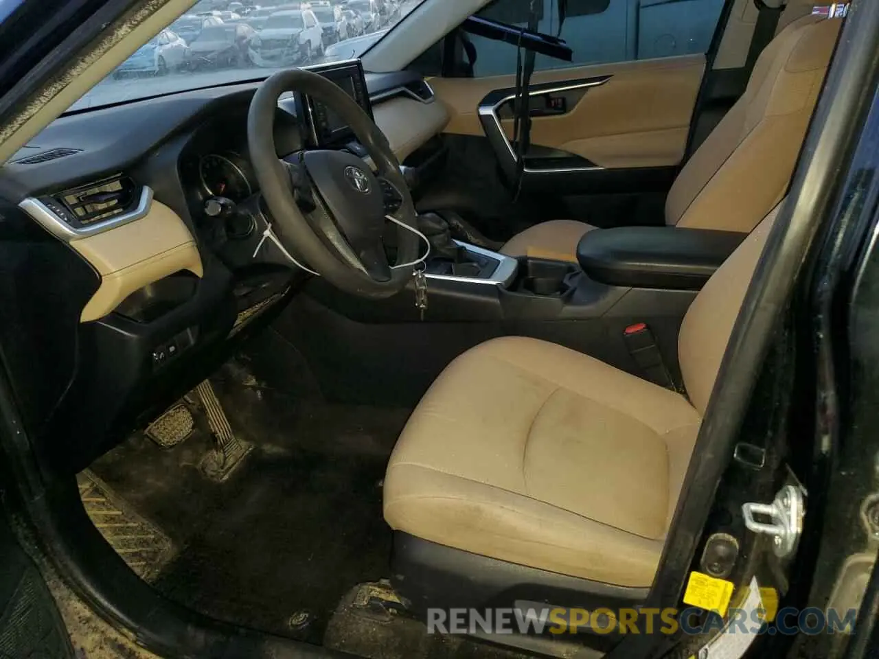 7 fotografías del automóvil dañado JTMH1RFV7KD008020 TOYOTA RAV4 2019