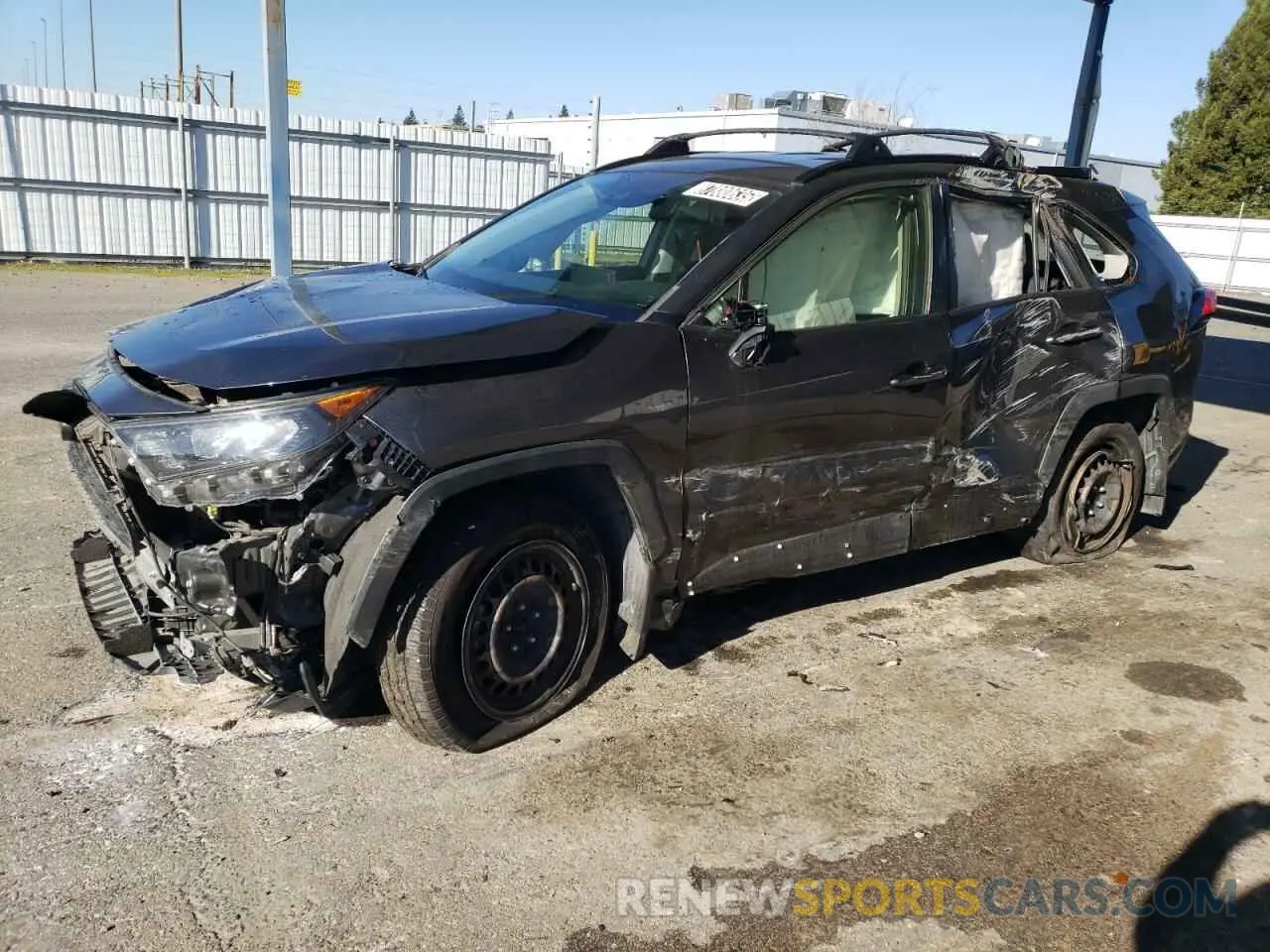 1 fotografías del automóvil dañado JTMH1RFV7KD016442 TOYOTA RAV4 2019
