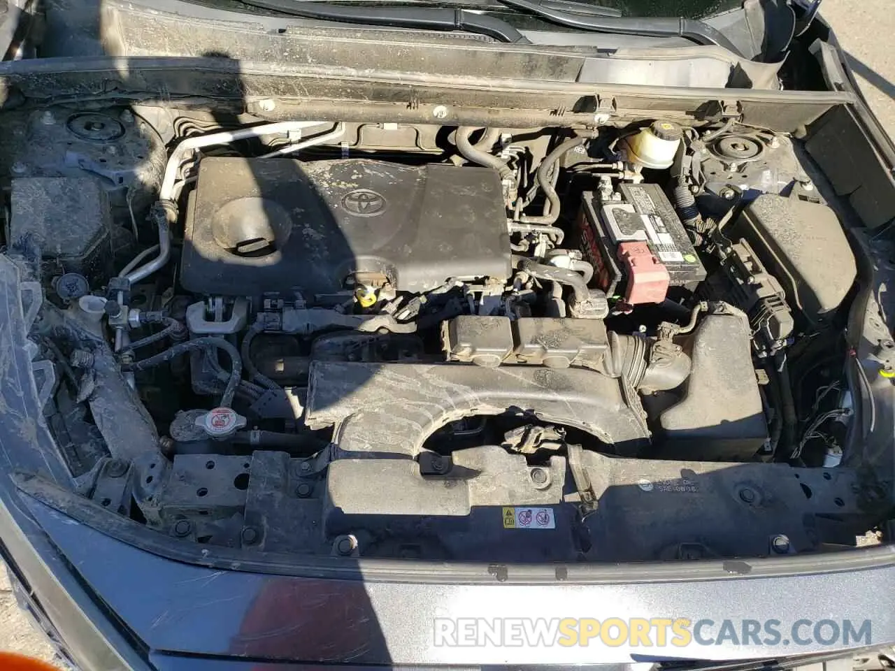 11 fotografías del automóvil dañado JTMH1RFV7KD016442 TOYOTA RAV4 2019