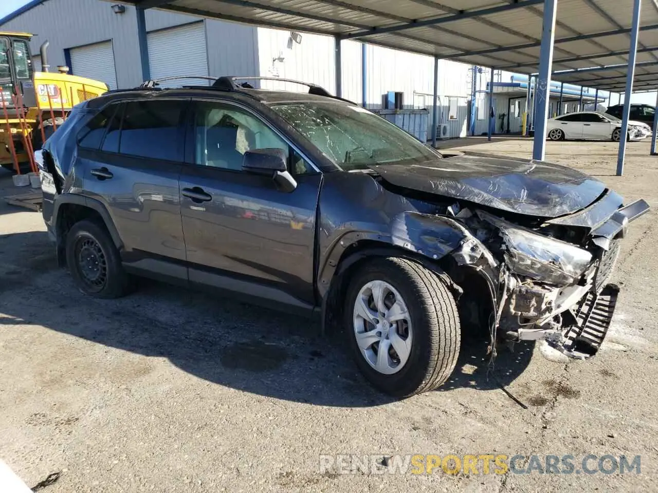 4 fotografías del automóvil dañado JTMH1RFV7KD016442 TOYOTA RAV4 2019