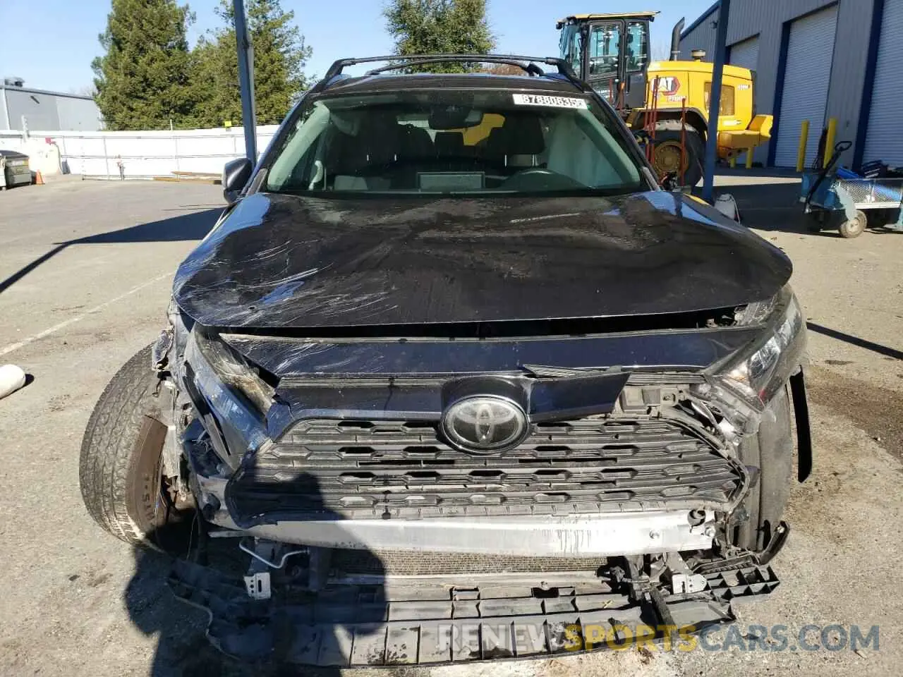 5 fotografías del automóvil dañado JTMH1RFV7KD016442 TOYOTA RAV4 2019