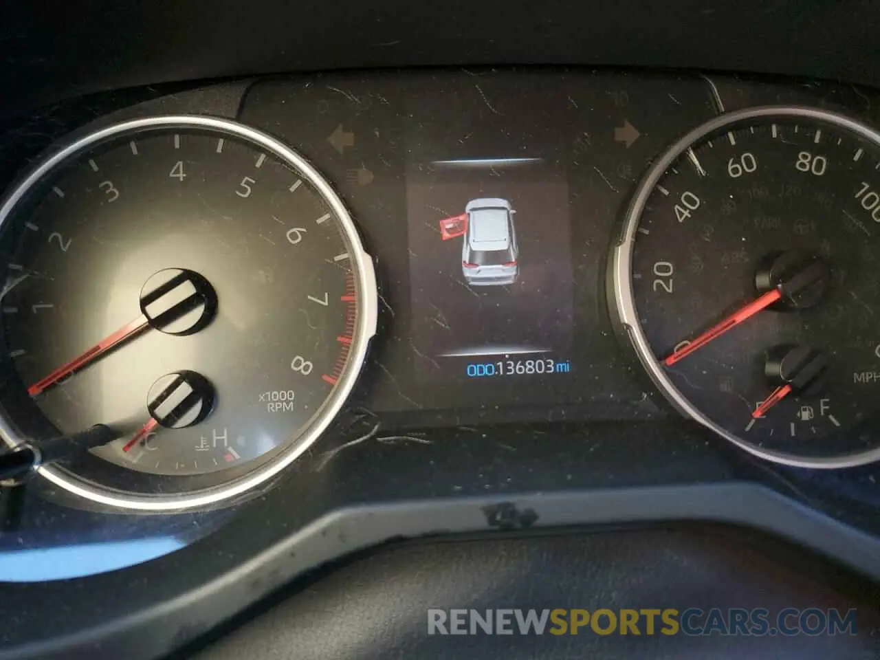 9 fotografías del automóvil dañado JTMH1RFV7KD016442 TOYOTA RAV4 2019
