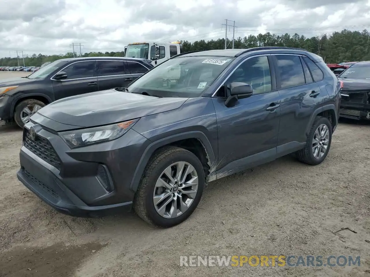 1 fotografías del automóvil dañado JTMH1RFV8KD507568 TOYOTA RAV4 2019