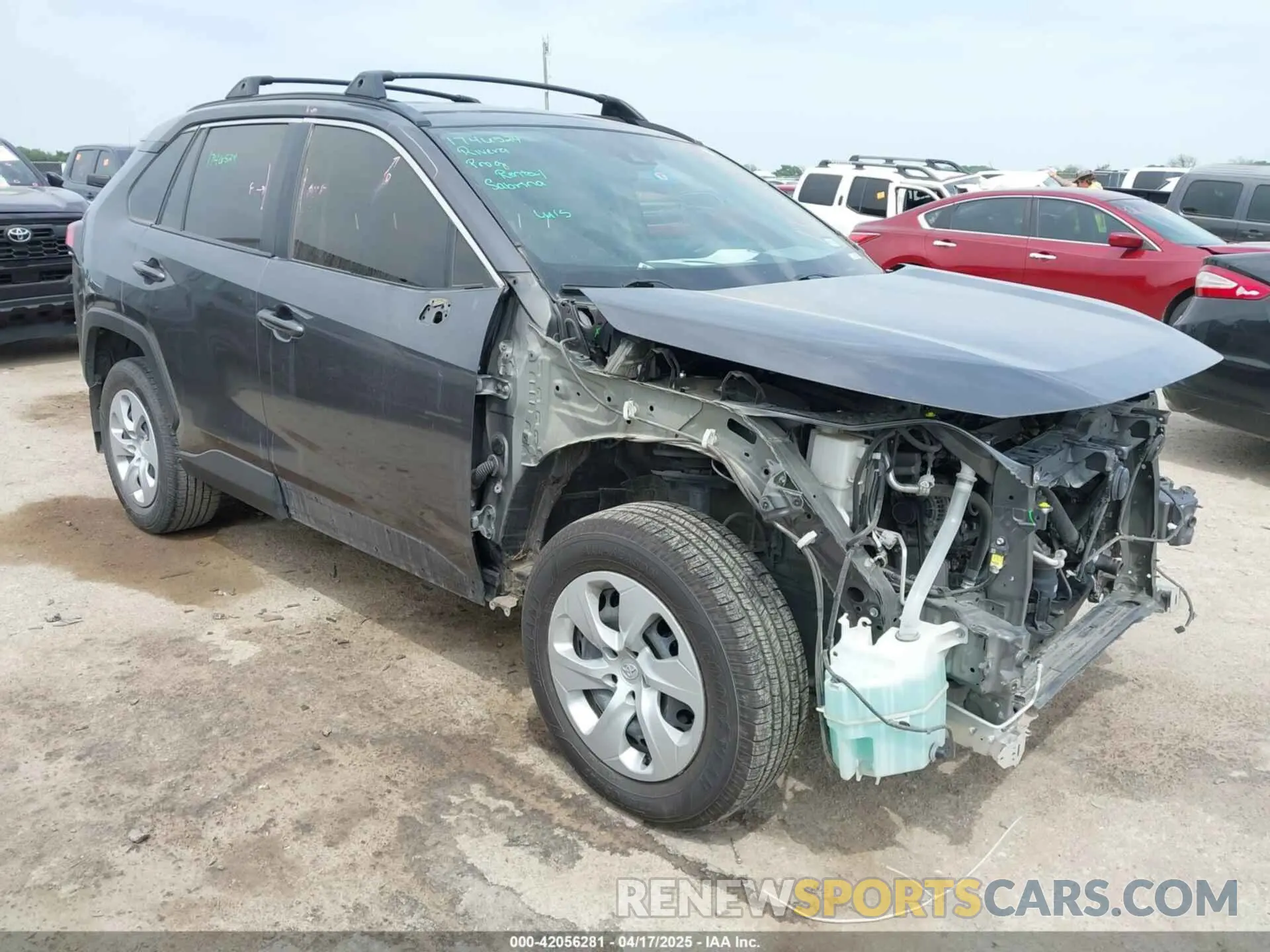 1 fotografías del automóvil dañado JTMH1RFV8KJ008304 TOYOTA RAV4 2019