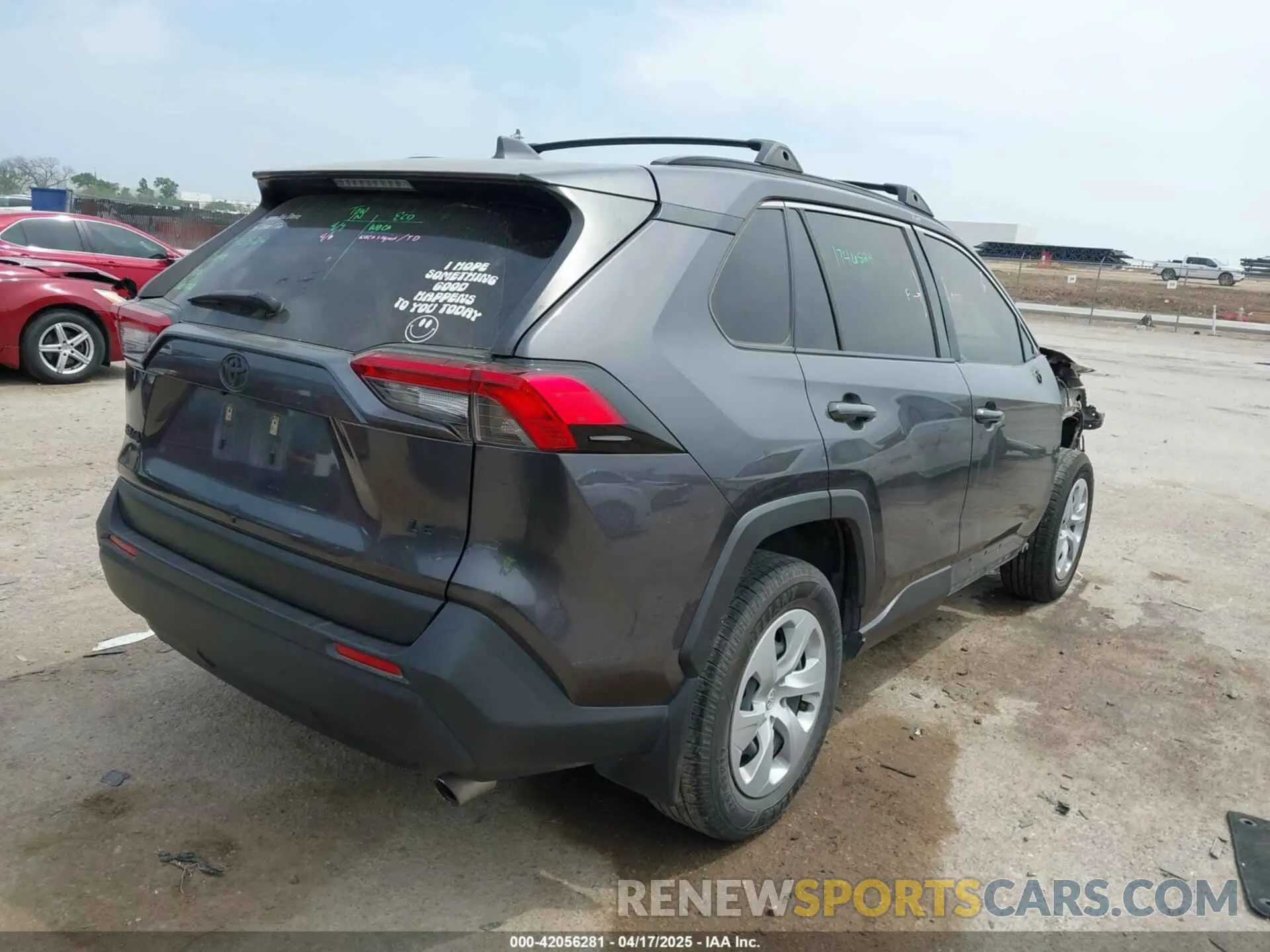 4 fotografías del automóvil dañado JTMH1RFV8KJ008304 TOYOTA RAV4 2019