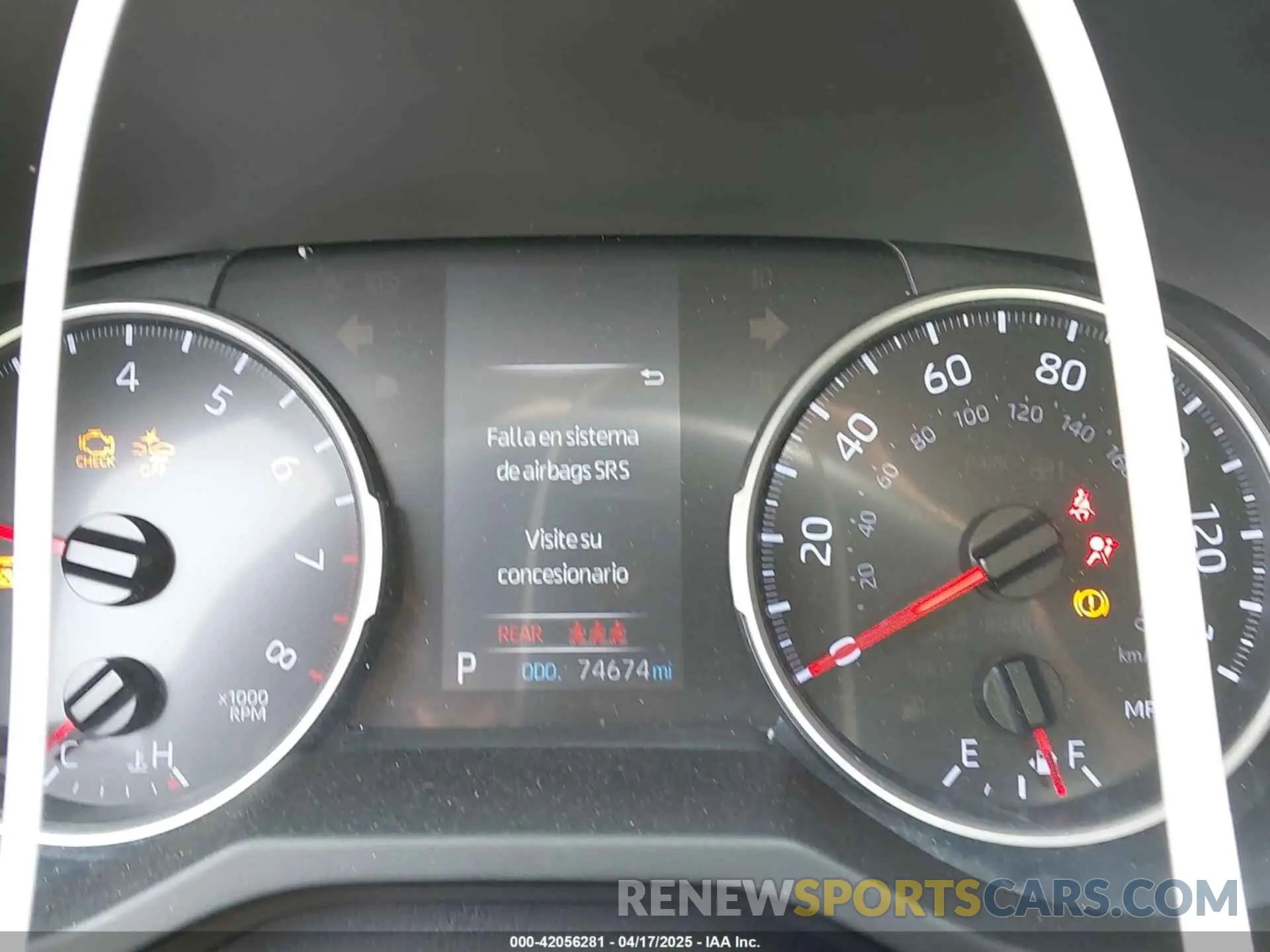 7 fotografías del automóvil dañado JTMH1RFV8KJ008304 TOYOTA RAV4 2019