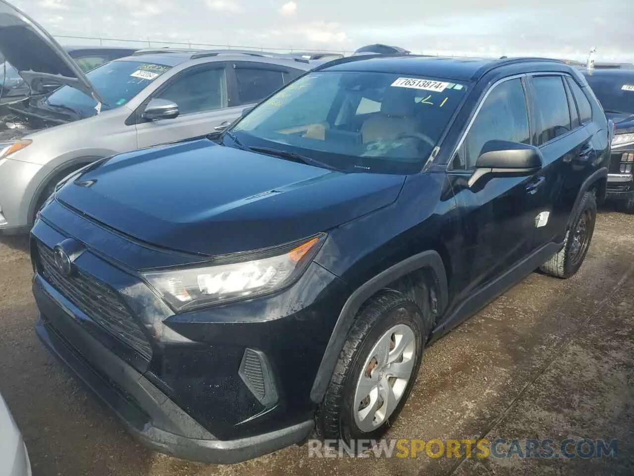 1 fotografías del automóvil dañado JTMH1RFV9KD006558 TOYOTA RAV4 2019